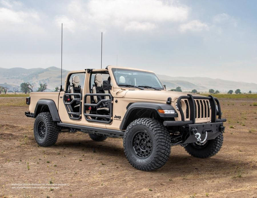  Jeep Gladiator Extreme Military Concept 2019 года  (фото 1 из 1)